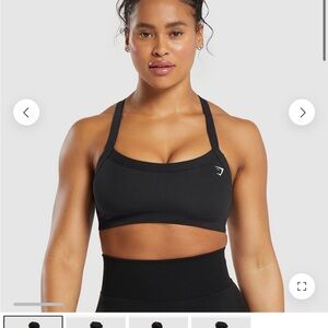 Gymshark Black Sports Bra